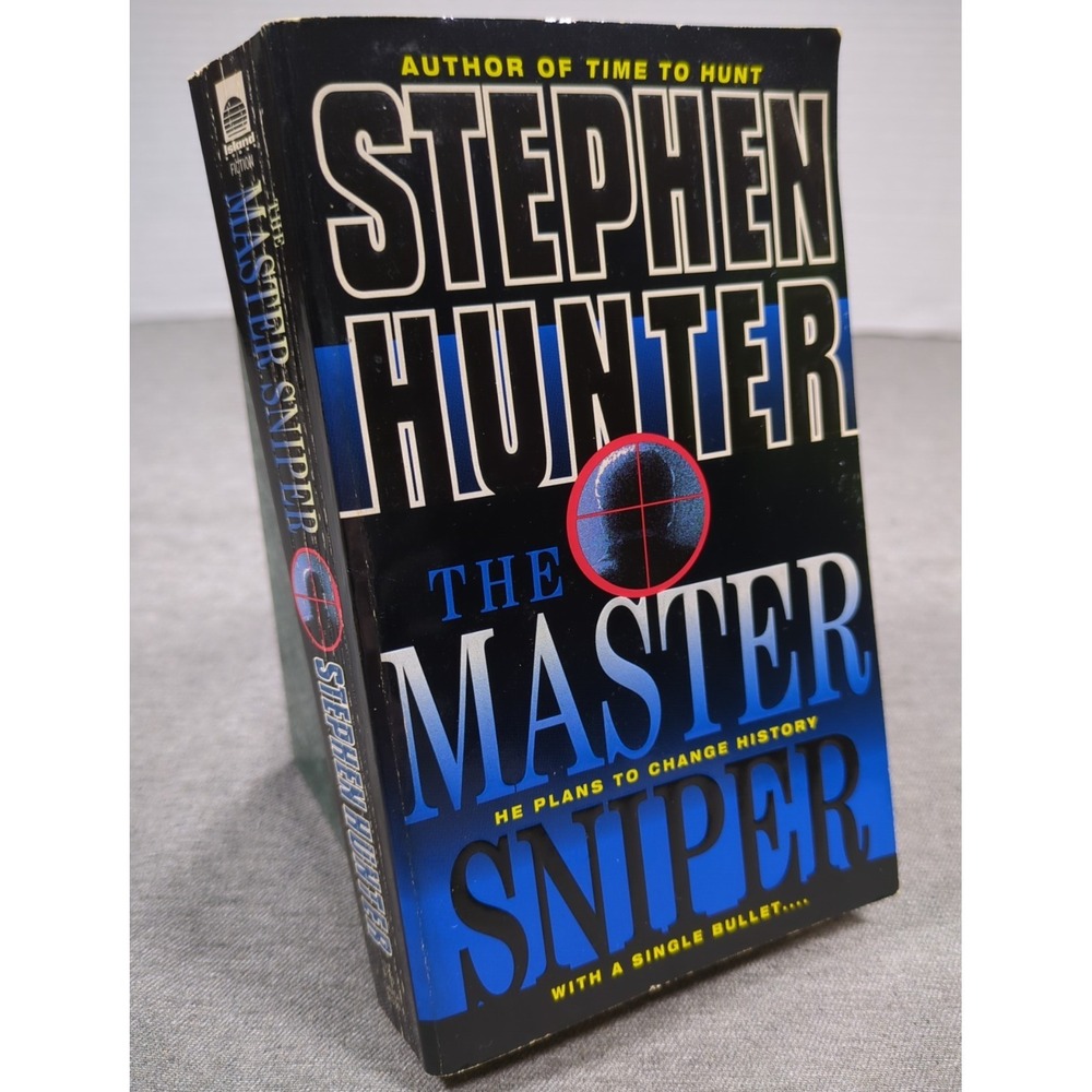 1996‎ The Master Sniper Stephen Hunter Vintage Island Books Edition Paperback